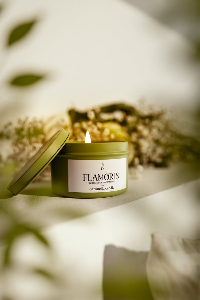 Citronella Candle – Bougie Parfumée Fraîcheur Naturelle